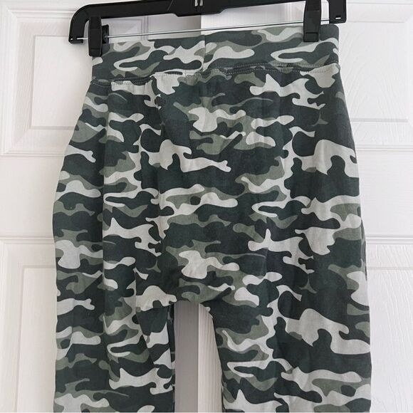 Spiritual Gangster Camo Cotton Blend Harem Sweatpants Green S / 10 NEW - Picture 5 of 7